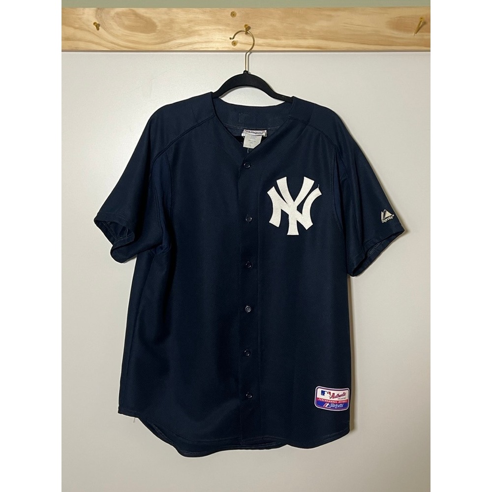 Majestic Perfomance Apparel NY Yankees MLB Shirt Baseball Authentic Men L